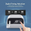 Smart Nebulizer, Digital Nebulizer,for Breathing Problems, Low Noise Atomizer,Home Desktop Atomizer(EU Plug) 4