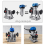 Compact Plunge Router Milling Trimming Machine Base Suitable for Calibre 65mm Power Tool Accessories 4
