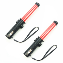 Traffic Batons, Control Stick,Safety Light Signal Batons for Parking and Airports, 30cm, 2pcs