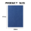 Paper Binding Cover, A4 Leather Texture 8.27x11.69 Inch Presentation Leathergrain Cover Red 8