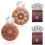 14PCs Wooden Bread Lame Cutting Set,UFO Scoring Tool Including 2 Tool,2 Protective Covers,10 Blades 2