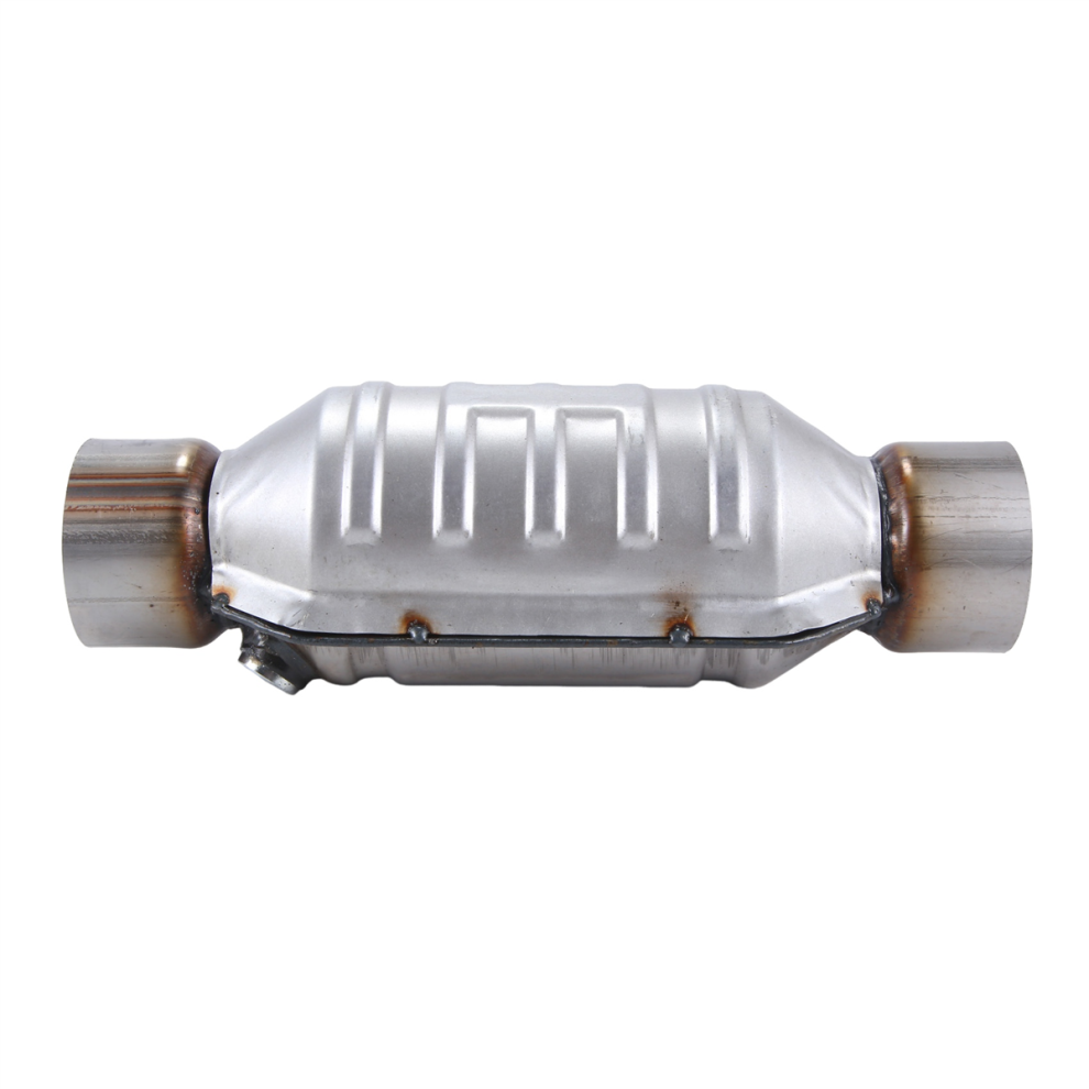 Universal Catalytic Converter 3 Inch 400 Cells High Flow Muffler Euro 1 Round Stainless Steel 4853961839921