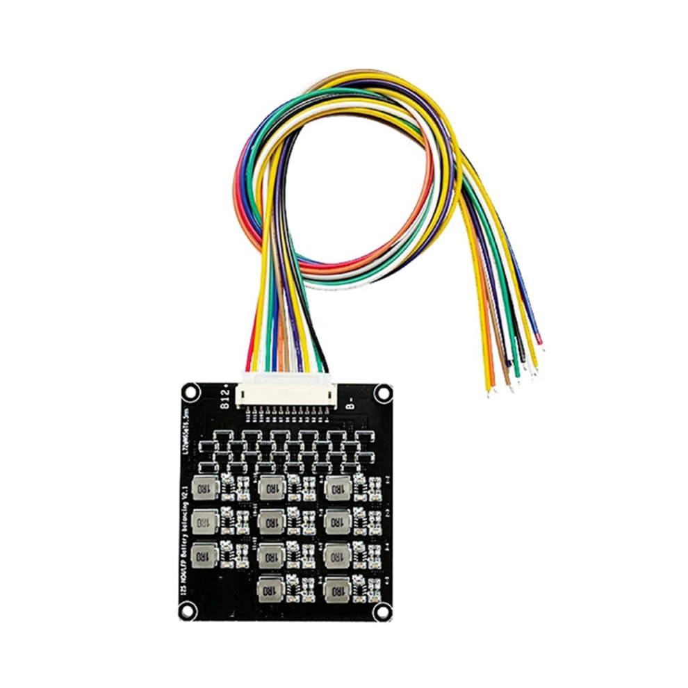 1.2A Balance Li-Ion Lifepo4 Lithium Battery Active Equalizer Balancer Energy Transfer 12S 4853961842563