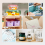 Label Maker Machine with Tape,Mini Portable Bluetooth Thermal Printer, Sticker for Home Office School 5