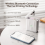 Label Maker Machine with Tape,Mini Portable Bluetooth Thermal Printer, Sticker for Home Office School 9
