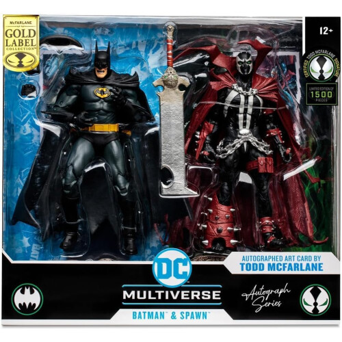 DC COLLECTOR ACTION FIGURE 2-PACK - BATMAN & SPAWN