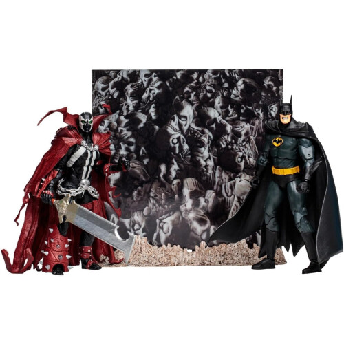 DC COLLECTOR ACTION FIGURE 2-PACK - BATMAN & SPAWN 2