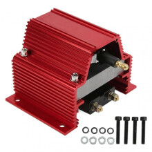High Output Ignition Coil Red Electric Core Red Replacement for Chevy V8 Street Drag Racing