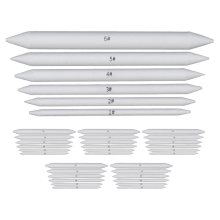 36Pcs Artist Blending Stump and Tortillion Art Blenders for Student Sketch Drawing