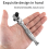 2 in 1 Round Handle Ratchet Wrench 1/4 Double Ended 72 Teeth Quick Spanner Tool Screwdriver Socket Bit DIY Repair 7