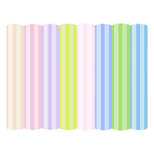 3D Pastel Color Puff Vinyl Heat Transfer-30.48 X 25.40cm HTV Transfer for -Shirts GarmentBags