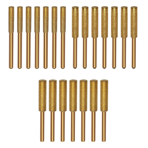 21PCS Diamond Chainsaw Sharpener in 3 Size Burr 1