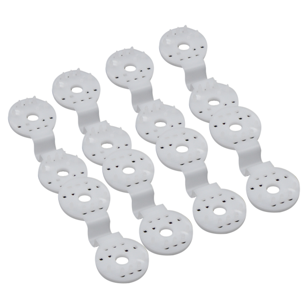 Shade Cloth Clip Sunshade Net Fixed for Outdoor Garden Agricultural Anti-Bird Hook Buckle(200PCS) White-image-OPC-PJ8GSQF-NEW