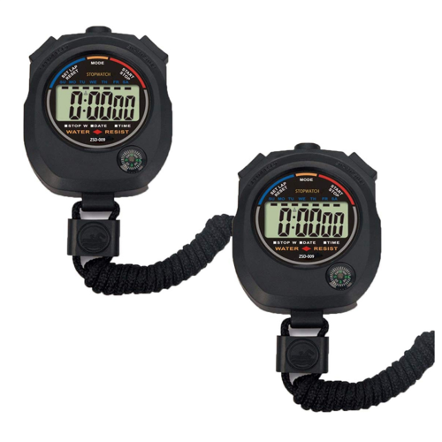 Multifunctional Electronic Digital Sports Stopwatch Timer, Game Training for Coaches and Referees 1