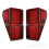 (red) For Polaris Ranger Crew XP 1000: 2020-2021 Black Tail Light 1