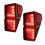 (red) For Polaris Ranger Crew XP 1000: 2020-2021 Black Tail Light 5