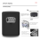 Wall Mount Key Lock Box,4 Position Outdoor Combination Box, House Keys, Safe Secure Storage Box,Black 3