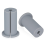 2Pcs Cable Routing Kit for , Feed Through Bushings 1Inch Wall Hole, Ethernet Grommet,Gray 1