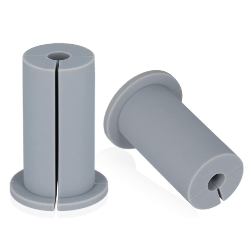 2Pcs Cable Routing Kit for , Feed Through Bushings 1Inch Wall Hole, Ethernet Grommet,Gray