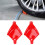 2Pcs Car Wheel Chock Detailing Washing Tool Tire 12