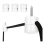 3 Pack Ceiling Hooks for Hanging Lights, Pendant Light Hook Lamp, Hooks, DIY Lamp White 2