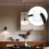 3 Pack Ceiling Hooks for Hanging Lights, Pendant Light Hook Lamp, Hooks, DIY Lamp White 5