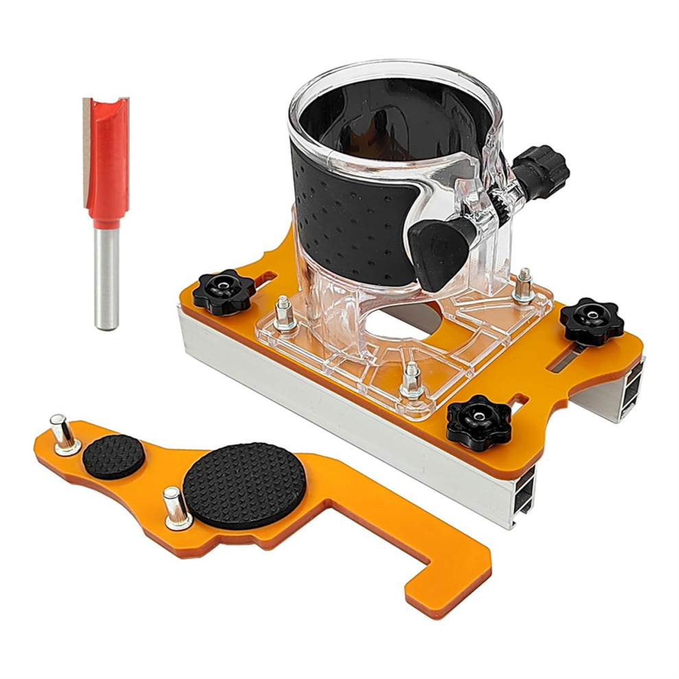Router Slotting Bracket Furniture Concealed Connector Slide Buckle Trimming Machine Woodworking Tool 4853961865760