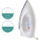 1200W Dry Iron Non-Stick Soleplate Variable Temperature Control 2m Cord White 2