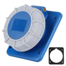 Boat Shore Power Socket with Gasket IP67 Waterproof 16A 220?250V for Yacht RV Motorhome Caravan