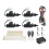 Central Lock Kit Remote Control Keyless Entry System 12V W/LED Indicator with 2 Controllers 2