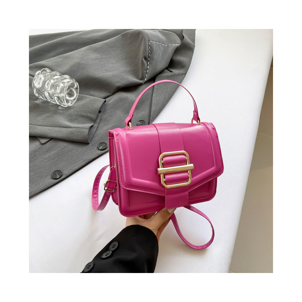 (Magenta) Sophisticated Korean Style Handbag With Modern Square Shape Casual And Vibe-image-OPC-PJ8HSY2-NEW