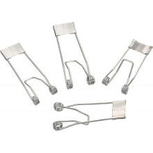 52x19mm Recessed Spotlight Spring Clips 10Pcs Emitting Diode Recessed Lighting Accessories Safety Clamps for Ceiling Lamp