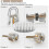 Lock Picking Kit, 25-piece Lock Picking Kit, Practice Tools with 3 Clear Locks_a 2