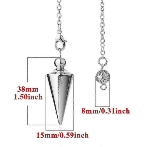 4 Pcs Copper Metal Pendulum Pendulum Pendulum Pendulum Meditation Set 1
