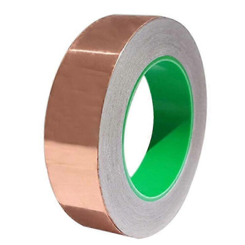 (30mm) Dual Conductive Adhesive Electrical Repairs Copper Shielding Tape For Guitar