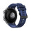 (Midnight Blue) Silicone Strap For Huawei Watch Ultimate 3pcs Longer Style 2