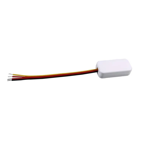 DC3-24V Mini Penetrable Microwave Radar Motion Sensor Switch - Auto Light on/Off, 30s Delay, for Closet, Corridor White 1
