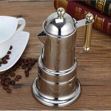 Thickened Italian Espresso Maker Stainless Steel Mocha Coffee Maker Pot for Stovetop Or Induction Home Use new