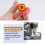 16mm Male Thread Dia Plastic Oil Plug for Air Compressor Orange 7