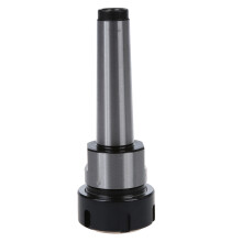 Portamandrino conico ER32 MT3 per fresatura CNC, tornio, utensile dritto, argento+nero