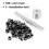 1Set Tools+100Pcs Rivets Nail Installation Tools with Silver Brass Nails 9
