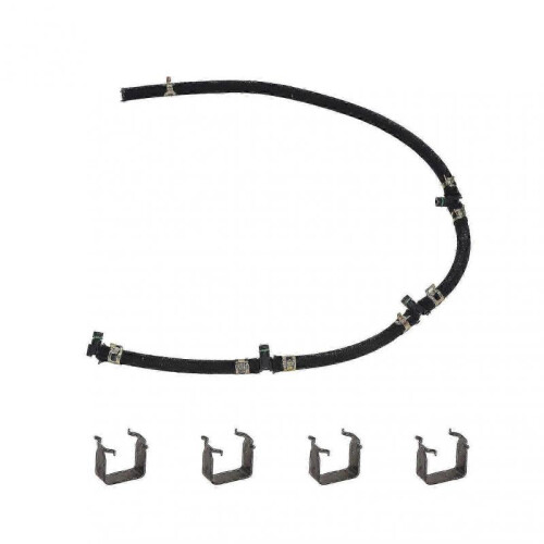 4JJ1 Isuzu Professional Engine Injector Oil Return Pipe 1