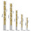 10Pcs Left Hand Drill Bit Set, Spiral Flute Extractor Set Broken Bolt Remover, Easily Remove Stripped or Damaged Screws 6