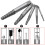 10Pcs Left Hand Drill Bit Set, Spiral Flute Extractor Set Broken Bolt Remover, Easily Remove Stripped or Damaged Screws 5