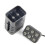 (Black) 12v Waterproof Battery For Case Box With Usb Interface Support 6x 18650 Battery 5