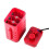 (Red) 12v Waterproof Battery For Case Box With Usb Interface Support 6x 18650 Battery 5