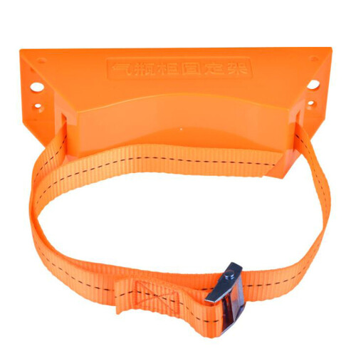 Supporto per cilindro montato su supporto ABS per camper, roulotte, arancione 2