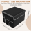 Fireproof File Box Storage Box,Fireproof Cabinet with Lock,Portable ,for Letter/Legal Folder 10