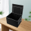 Fireproof File Box Storage Box,Fireproof Cabinet with Lock,Portable ,for Letter/Legal Folder 9