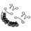Adjustable Waist Buckle Detachable Adjustable 8
